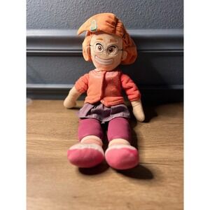 Disney Pixar Turning Red Mei Lee Plush Doll Orange Red Skirt